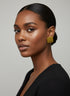 Bold Square Ankara Stud Earrings