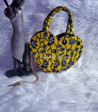 Load image into Gallery viewer, Batik Bliss Heart-Shaped Tote
