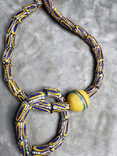 Load image into Gallery viewer, Aboagyewaa African Ceremonial Necklace and bracelet set - Unisex
