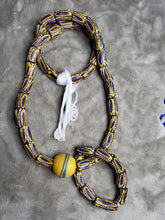 Load image into Gallery viewer, Aboagyewaa African Ceremonial Necklace and bracelet set - Unisex
