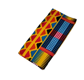 Adepa tie-on Ankara Headwrap/ Headpiece scarf - one-yard duku