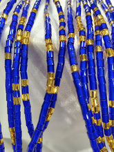 Load image into Gallery viewer, Odehyie Blue Class Waist Beads - Ahyenie
