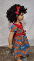 Asantewaa Uniform African Print Girl Dress