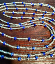 Load image into Gallery viewer, Mandisa Blue Waist Beads
