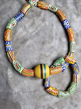 Load image into Gallery viewer, Nii Unisex African bead necklace and bracelet set
