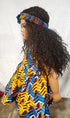 Rohana sleeveless African Print Girl Dress