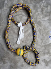 Load image into Gallery viewer, Oforiwaa Unisex African bead necklace and bracelet set
