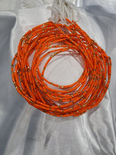 Load image into Gallery viewer, Odehyie Orange Class Waist Beads - Ahyenie
