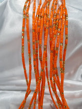 Load image into Gallery viewer, Odehyie Orange Class Waist Beads - Ahyenie
