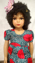 Nhyi-na Ballon sleeve Ankara/African Print Girl Dress