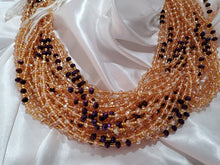 Load image into Gallery viewer, Sika-Dwa Hint Purple Waist Beads - Ahyenie
