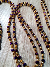 Load image into Gallery viewer, Ayana Purple Embellishment Waist Beads - Ahyenie
