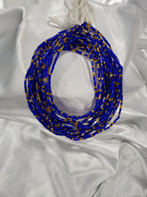 Load image into Gallery viewer, Odehyie Blue Class Waist Beads - Ahyenie
