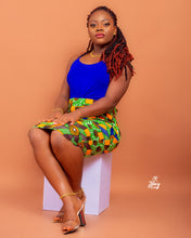 Load image into Gallery viewer, XOLA Pencil African Print Ankara Skirt
